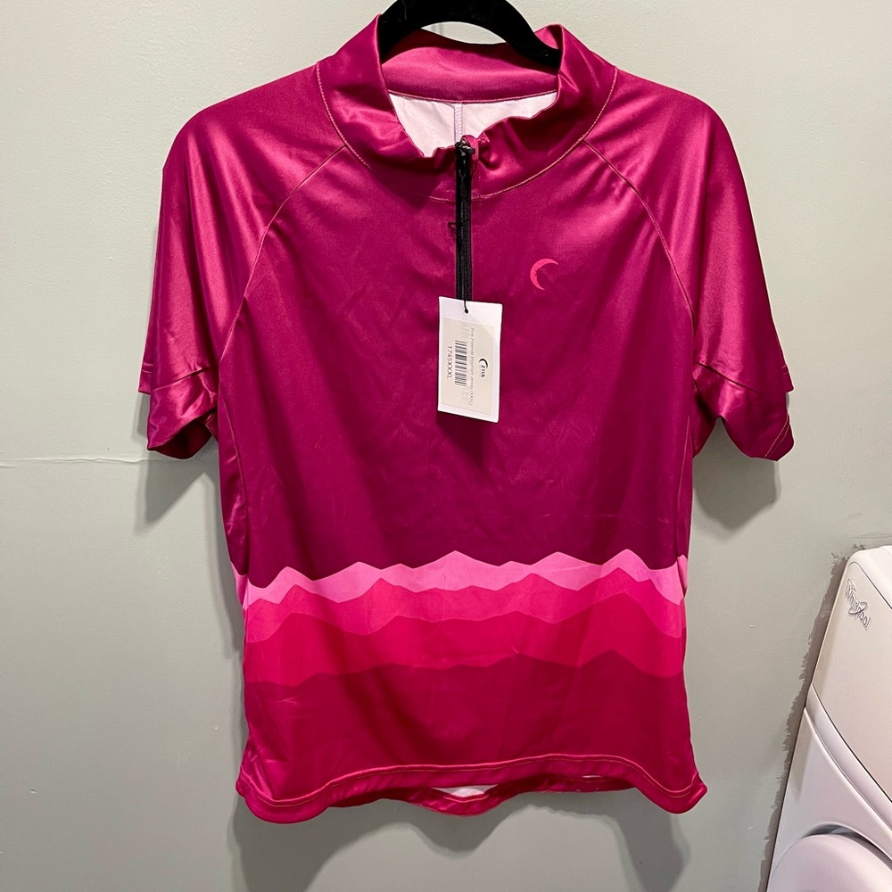 ZYIA Pink Gradient Women's Top